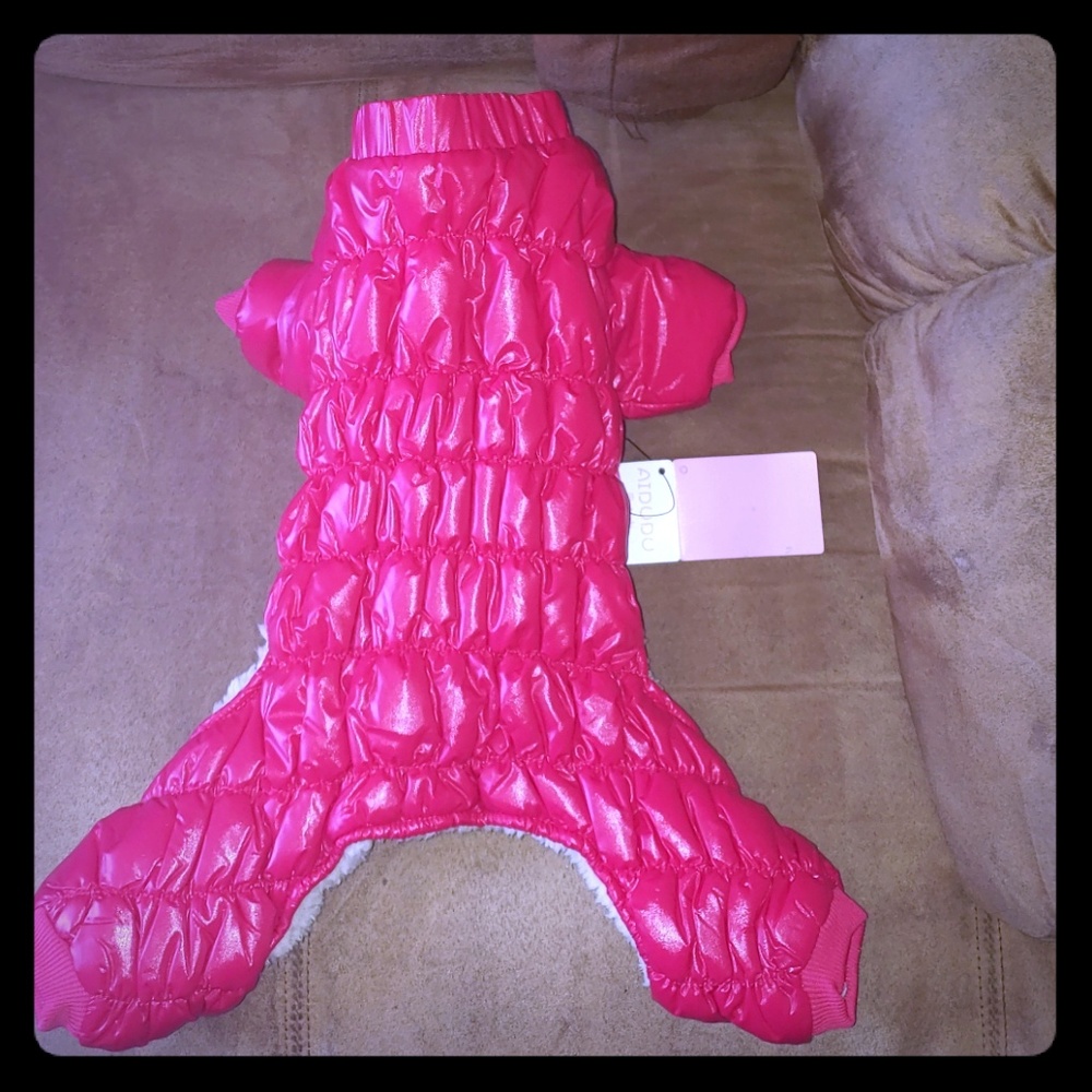 Dog Fleece Puff jacket